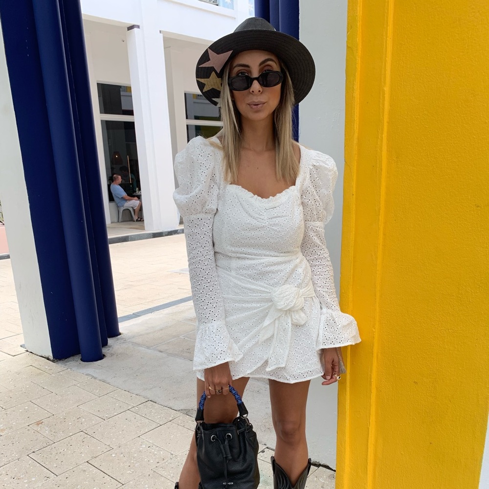 White little dress